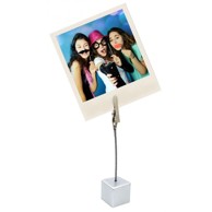 Stalak za memo listiće, srebrna