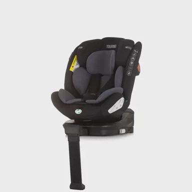 CHIPOLINO Autosjedalica I-Size 40–150 cm Isofix 360 Tourino crna