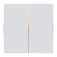 AVATTO Prekidač za svjetlo TS60-EU-W4, dodirni, ZigBee, TUYA, bijeli