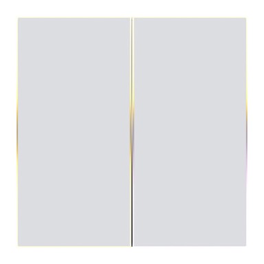 AVATTO Prekidač za svjetlo TS60-EU-W4, dodirni, ZigBee, TUYA, bijeli