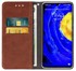 BLUEMOON Preklopna maskica za Oppo A38 4G / A18 4G, smeđa
