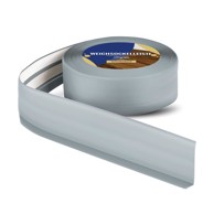 DQ-PP Meka podna lajsna od PVC-a, samoljepljiva, 50 x 15 mm, 25 m, pepeljasto siva