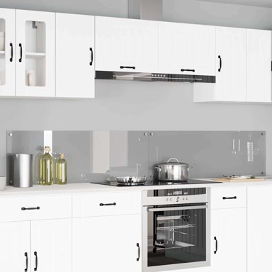 Kuhinjska zaštita 2 kom svijetlosiva 120x40 cm