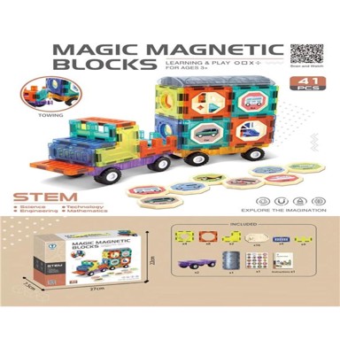Magnetni blokovi 41 kom