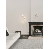 NOVA LUCE Balor stajaća lampa g9 /ip20/zlatni mesing nl9009248