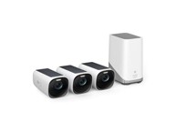 ANKER Mrežna nadzorna kamera Eufy 3 T88723W1, 3 kamere i bazna stanica, 4K UHD, solarna, vanjska