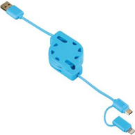 HAMA Lightning kabel 00054564 1,2 m USB-A Micro-USB b/lightning, plavi