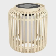 EGLO Vanjska solarna stolna lampa 1xled 2,5w, plastika/bež marliano 901088