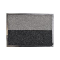 LUANCE Otirač Magic polypropylen/PVC sivo/crni 50x70cm