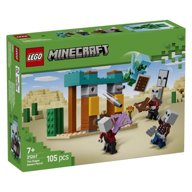 LEGO Minecraft Illageri u pustinjskoj patroli 21267