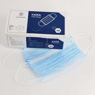 Zaštitna maska za lice JEDNOKRATNA XARA TROSLOJNA (50 KOM/PAK)