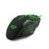 ESPERANZA Gaming miš Apache, USB, 2400 DPI, zelena