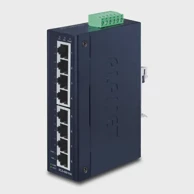 PLANET Switch IGS-801M, upravljani L2/L4, 8x RJ45 10/100/1000, terminal blok, 1U, plavi
