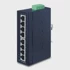 PLANET Switch IGS-801M, upravljani L2/L4, 8x RJ45 10/100/1000, terminal blok, 1U, plavi