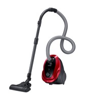 SAMSUNG Usisavač s vrećicom VC07M25E0WR/GE, crveni