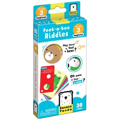 BANANA PANDA Slagalica Peek-a-boo Za početnike, 3+
