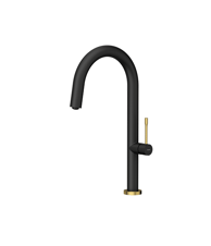 QUADRON Slavina Haley, čisto crna, nano PVD zlato