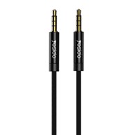 YESIDO Audio kabel YAU16, priključak 3,5 mm na priključak 3,5 mm, 3 m, crni