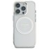 GUESS Futrola IML Metal Circle, za iPhone 16 Pro, MagSafe, Classic Logo