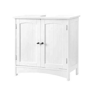 SONGMICS Kupaonski ormarić s 2 vrata, 60 x 60 x 30 cm, bijeli