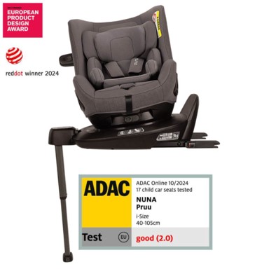 NUNA Autosjedalica Pruu 360° i-Size (40-105 cm) Thunder