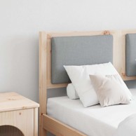 Uzglavlje smeđe 120 cm masivna borovina