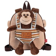 PERLETTI Ruksak 13031, mini, obostrani, s odvojivim plišancem, Max Monkey