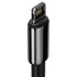 BASEUS USB kabel na iPhone, 2.4 A, 2 m, crni 