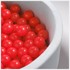 PLUSH NEST Loptice za bazen 6 cm 200 kom, crvene