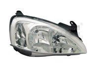 TYC Far OPEL CORSA C desni 03- H7/H7 BOSCH/AL TIP 20-6065-45-2