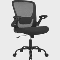 SONGMICS Uredska stolica OBN37BKV2, crna