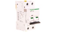 SCHNEIDER Automatski osigurač 2P D 10A 6kA AC iC60N-D10-2 Acti9 A9F05210