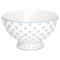 GREEN GATE Plava porculanska zdjela za juhu Laurie, ø 15 cm