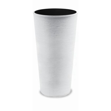 BLUMAX PVC tegla Glamour okrugla, 25x25x46,5cm bijela