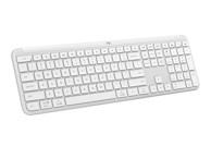 LOGITECH Tipkovnica K950 Signature Slim, bežična, Bolt Receiver USB, bijela