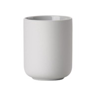 ZONE Svjetlosiva kupaonska čaša od kamenine Soft Grey