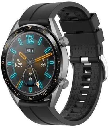 BSTRAP Remen Silicone Cube za Samsung Gear S3, crni