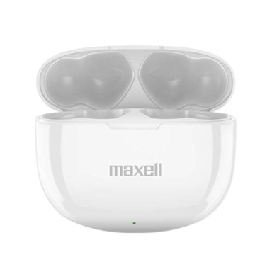 MAXELL Bežične slušalice s mikrofonom Dynamic+, Bluetooth, TWS, bijele
