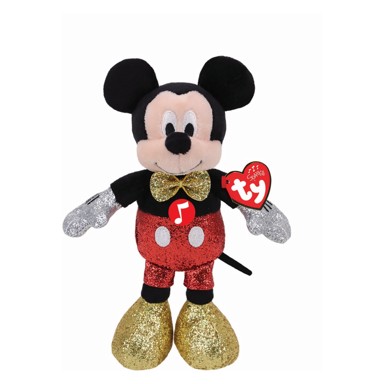 TY pliš Disney MICKEY sa zvukom, 24 cm