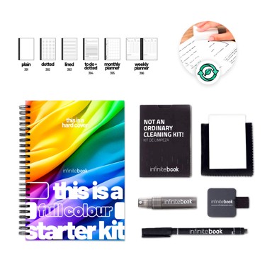 INFINITEBOOK Starter kit A5, tvrde korice, Full Colour