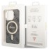GUESS Tvrda maska MagSafe za Apple iPhone 13 Pro, crna