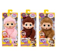 LITTLE LIVE PETS Interaktivna igračka Moj mini majmunčić