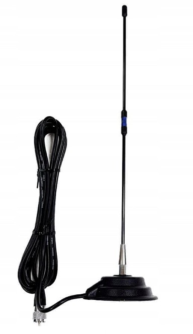 SONAR Magnetska CB antena Delta 877, 45 cm, 10 W, kabel 4 m, PL-259