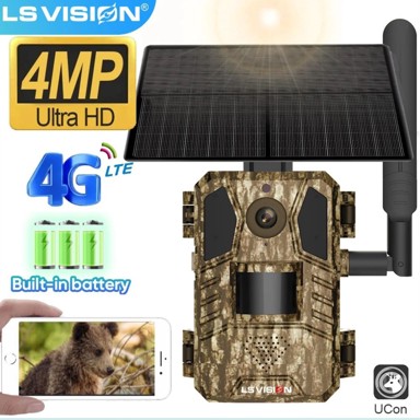 Solarna inteligentna kamera za lov 4G