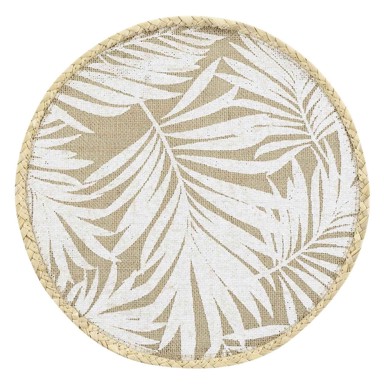 DOUCEUR D'INTÉRIEUR Podmetač od jute ø 38 cm Palam 