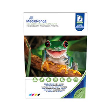 MEDIARANGE Foto papir A4 160 g sjajni dual 50 kom InkJet