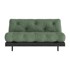 KARUP DESIGN Zelena sklopiva sofa 160 cm Roots Black Night, 160x105x85 cm