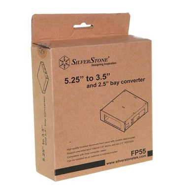 SILVERSTONE Kućište za HDD SST-FP55B, crni