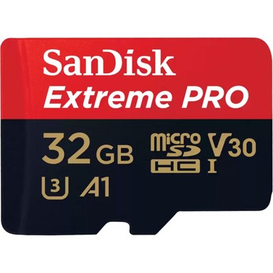 SANDISK Memorijska kartica, micro SD Extreme, 32GB, class 10, V30 UHS-I, 100MB/s, SD Adapter