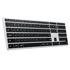 SATECHI Bluetooth tipkovnica X3, QWERTY, crno-srebrna